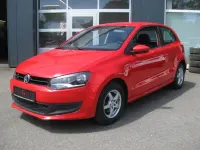 Gebraucht VW Polo Comfortline 90 PS (66 kW) 2013 Rot Kleinwagen