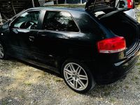 Gebraucht Audi A3 S-Line 220 PS (161 kW) 2008 Schwarz Kleinwagen