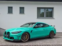 Gebraucht BMW M4 Competition Edition 610 PS (448 kW) 2021 Individual mintgrün Coupé