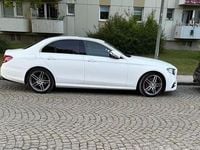 Gebraucht Mercedes E220 AMG line 194 PS (142 kW) 2016 Weiß Limousine