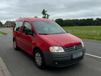 Gebraucht VW Caddy Life 80 PS (58 kW) 2009 Rot Van / Kleinbus