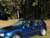 Gebraucht VW Golf IV 115 PS (84 kW) 2002 Blau Kleinwagen
