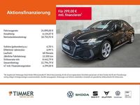 Gebraucht Audi A3 S-Line 150 PS (110 kW) 2022 Mythosschwarz metallic Limousine