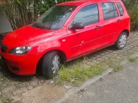 Gebraucht Mazda 2 75 PS (55 kW) 2005 Rot Kleinwagen