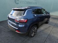 Gebraucht Jeep Compass Limited 131 PS (96 kW) 2023 Blau SUV