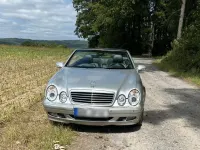 Gebraucht Mercedes CLK200 136 PS (100 kW) 1999 Silber Cabrio