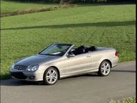 Gebraucht Mercedes CLK320 Avantgarde 224 PS (164 kW) 2009 Silber Cabrio