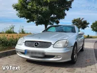 Gebraucht Mercedes SLK200 Edition 163 PS (119 kW) 2001 Silber Cabrio