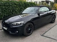 Gebraucht BMW 218 Advantage 150 PS (110 kW) 2017 Schwarz Cabrio