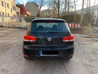 Gebraucht VW Golf VI 80 PS (58 kW) 2009 Schwarz Kleinwagen