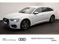 Gebraucht Audi A6 S-Line 265 PS (194 kW) 2023 Gletscherweiß metallic (metallic) Kombi