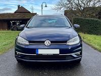 Gebraucht VW Golf VII Sound 116 PS (85 kW) 2018 Blau Kombi