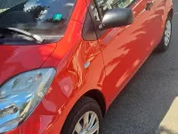 Gebraucht Toyota Yaris 69 PS (50 kW) 2009 Rot Kleinwagen