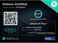 Gebraucht Smart #1 Edition #1 200 kW (272 PS) 2024 Schwarz (smart meta black metallic (schwarz)) SUV