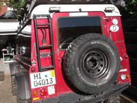 Gebraucht Land Rover Defender SE 122 PS (89 kW) 2008 Rot SUV