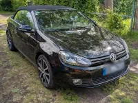 Gebraucht VW Golf Highline 160 PS (117 kW) 2011 Schwarz Cabrio