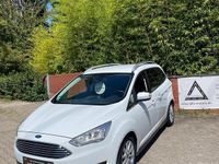 Gebraucht Ford Grand C-Max Titanium 125 PS (91 kW) 2017 Frozen white Van / Kleinbus