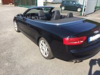 Gebraucht Audi A5 Cabriolet S-Line 160 PS (117 kW) 2010 Schwarz metallic Cabrio