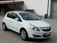 Gebraucht Opel Corsa 81 PS (59 kW) 2009 Weiß Kleinwagen