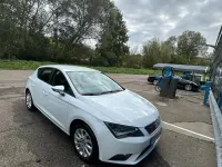 Gebraucht Seat Leon SC Style 105 PS (77 kW) 2014 Weiß Kleinwagen