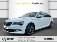Gebraucht Skoda Superb LAURIN & KLEMENT 179 PS (131 kW) 2018 Weiß Kombi
