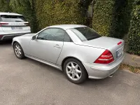 Gebraucht Mercedes SLK200 163 PS (119 kW) 2002 Silber Cabrio