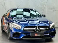 Gebraucht Mercedes SL63 AMG AMG 585 PS (430 kW) 2016 Blau Cabrio