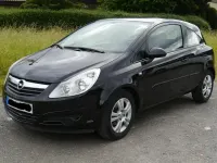 Gebraucht Opel Corsa 80 PS (58 kW) 2007 Schwarz Kleinwagen