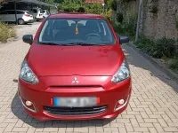Gebraucht Mitsubishi Space Star 71 PS (52 kW) 2015 Rot Kleinwagen