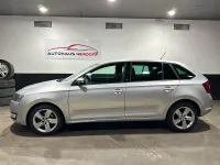 Gebraucht Skoda Rapid Joy 125 PS (91 kW) 2016 Silber Kleinwagen