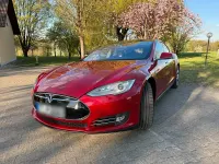 Gebraucht Tesla Model S 312 kW (425 PS) 2013 Rot Kleinwagen