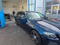 Gebraucht Mercedes E400 AMG line 333 PS (244 kW) 2018 Blau Kombi