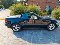 Gebraucht Mercedes SLK200 163 PS (119 kW) 2001 Schwarz Cabrio