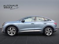 Gebraucht Audi Q4 Sportback e-tron S-Line 219 kW (299 PS) 2021 Blau SUV