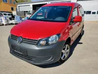 Second-hand VW Caddy 102 CP (75 kW) 2013 Roșu Monovolum