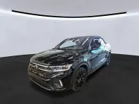Gebraucht VW T-Roc Cabriolet R-line 150 PS (110 kW) 2023 Schwarz Cabrio