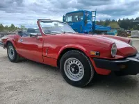 Gebraucht Triumph Spitfire 68 PS (50 kW) 1980 Rot Cabrio