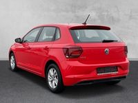 Gebraucht VW Polo Comfortline 116 PS (85 kW) 2018 Rot Kleinwagen