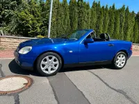 Gebraucht Mercedes SLK200 136 PS (100 kW) 1999 Blau Cabrio