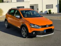 Gebraucht VW Polo Cross Highline 105 PS (77 kW) 2011 Orange Kleinwagen