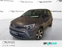 Gebraucht Opel Crossland Edition 110 PS (80 kW) 2022 Mondstein grau/e:vulkan grau SUV