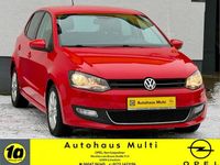 Gebraucht VW Polo Highline 86 PS (63 kW) 2009 Rot Limousine