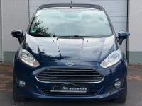 Gebraucht Ford Fiesta Titanium 101 PS (74 kW) 2015 Blau Kleinwagen