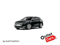 Gebraucht Audi e-tron Advanced 300 kW (408 PS) 2023 Mythosschwarz metallic/mythoss SUV