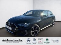 Gebraucht Audi A3 S-Line 150 PS (110 kW) 2022 Schwarz mythosschwarz Limousine