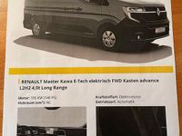 Nowe Renault Master 102 kW (140 KM) 2025 Szary Minivan
