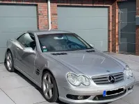Gebraucht Mercedes SL55 AMG AMG 500 PS (367 kW) 2002 Silber Cabrio