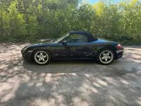 Gebraucht Porsche Boxster 240 PS (176 kW) 2005 Schwarz Cabrio