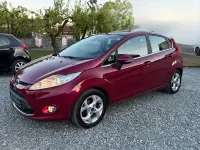 Usata Ford Fiesta Titanium 97 CV (71 kW) 2009 Rosso Utilitaria