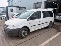 Gebraucht VW Caddy Maxi 105 PS (77 kW) 2010 Weiß Van / Kleinbus